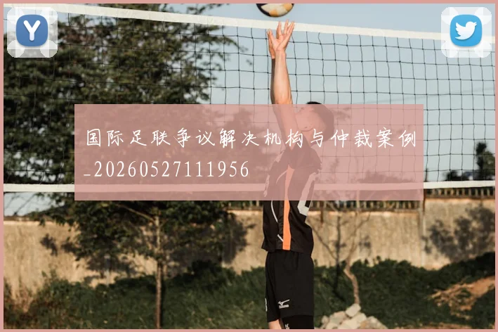 国际足联争议解决机构与仲裁案例_20260527111956